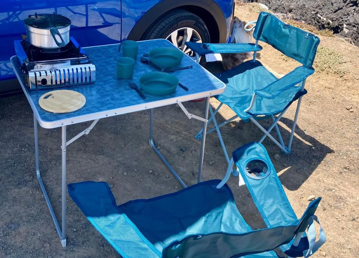 Rooftop Tent - The Best Views Of The Island Radazul Campingplatz