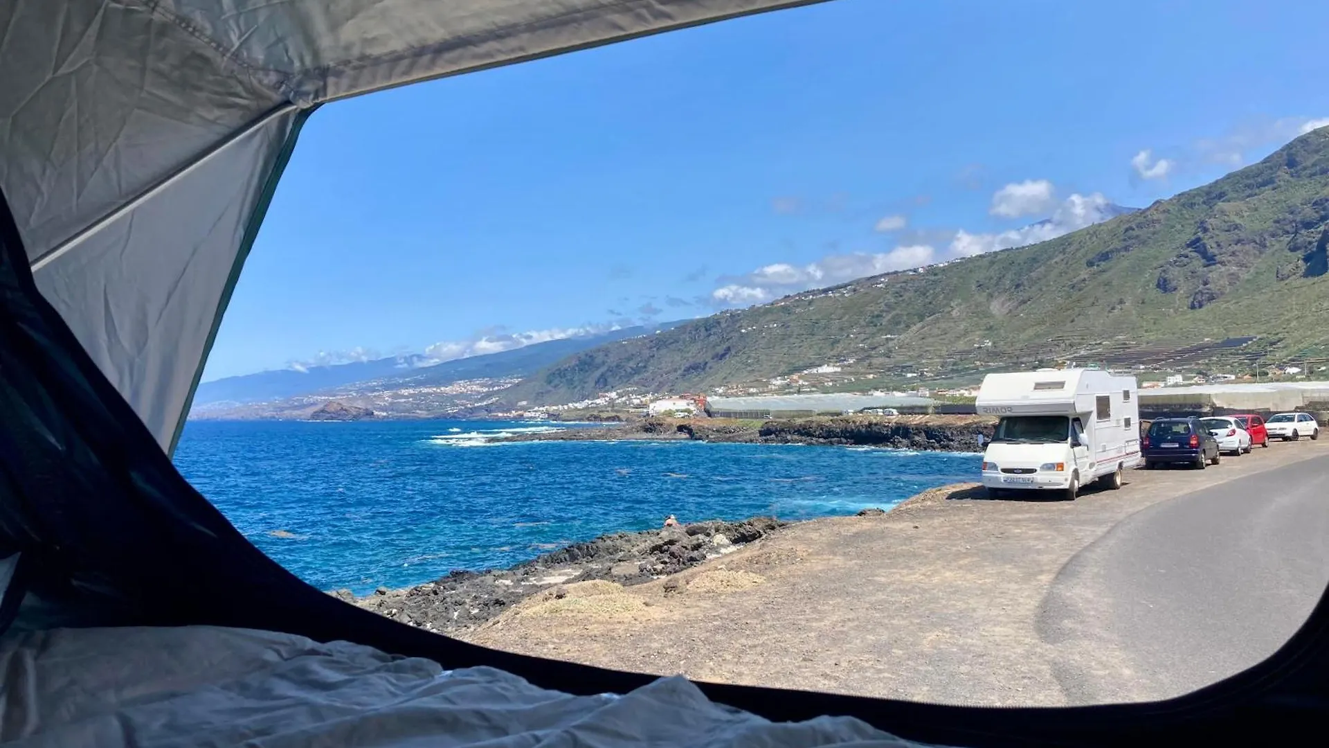 Campingplatz Rooftop Tent - The Best Views Of The Island Radazul Spanien